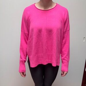French Connection Hot Pink light sweater top